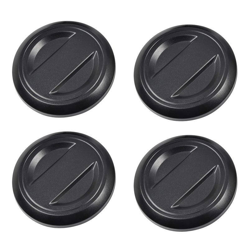 SAUTVS UTV Tire Wheel Hub Caps, Black Center Cap Cover for Polaris RZR 1000 XP Turbo XP4 Ranger 2017-2021 Accessories (#1522872-655, 4PCS) - Image 1